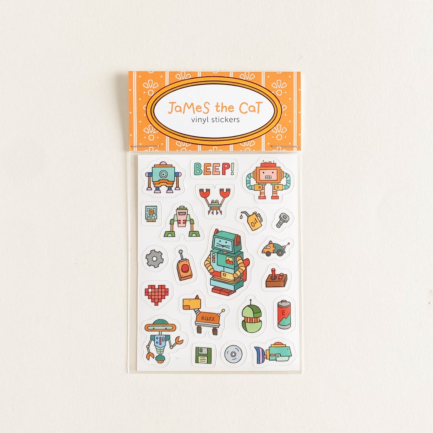Robo-Cat - Sticker Pack
