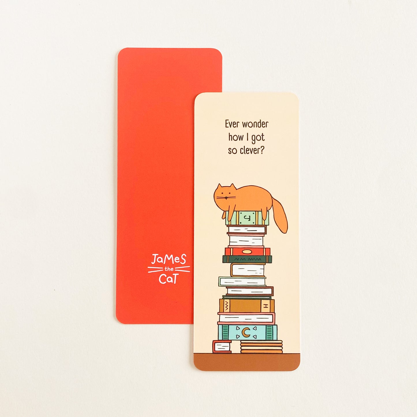 Clever Cat - Bookmark