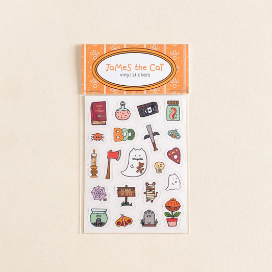 Ghostie Cat - Sticker Pack