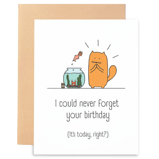 Three Second Birthday - Greeting Card
