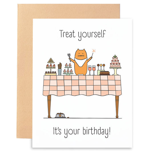 Birthday Treats - Greeting Card