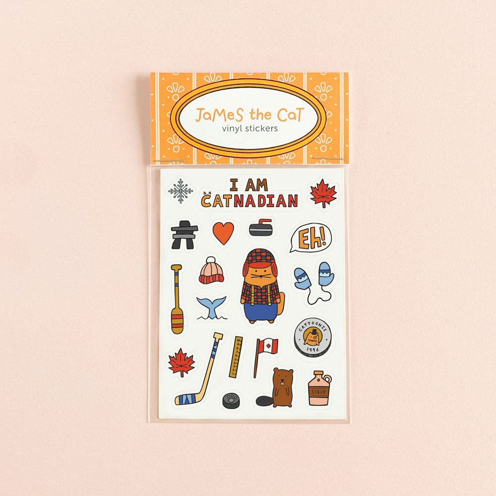 I Am Catnadian - Sticker Pack