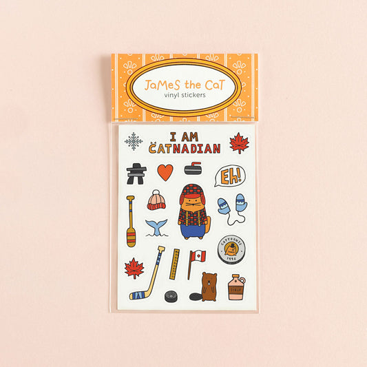 I Am Catnadian - Sticker Pack