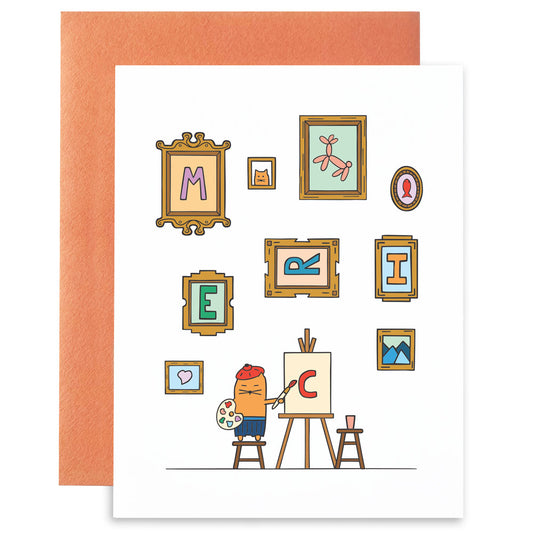 Artist James Merci - Greeting Card